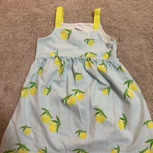 Lemon Print Sundress